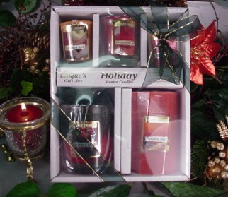 Holiday Candle Giftset